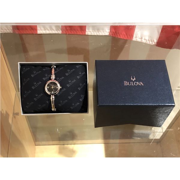 New Bulova lady's wrist watch (new and box)