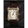 Image 2 : New Bulova lady's wrist watch w/ brown leather strap (new and box)