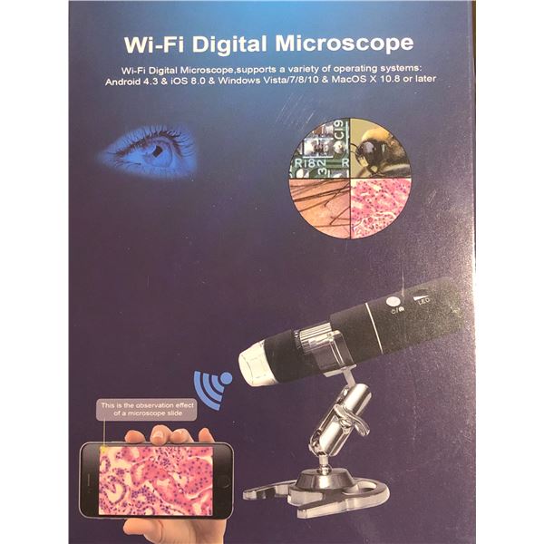 New Wi-Fi digital microscope