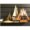 Image 2 : Large group of assorted decorative pieces - includes boats/ships/horses etc.
