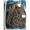 Image 2 : 3 totes filled with burlap ropes