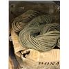 Image 3 : Large group of assorted burlap ropes