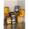 Image 1 : Group of vintage collectible cocoa tin cans (approx. 9 pieces)