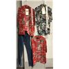 Image 1 : "Superheroes Show" #9 Hero wardrobe - includes Hawaiian holiday shirt/pair of jean/2 Hawaiian shirts