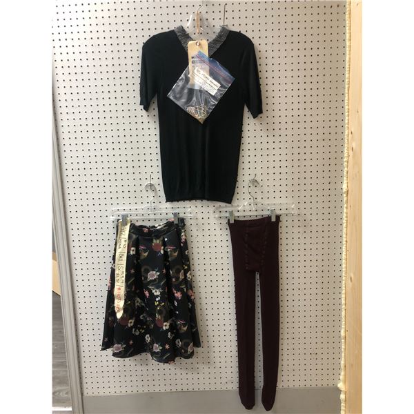 "Superhero Show" Season 4 ep 12 #10 Hero outfit - includes t-shirt/leggings/skirt and accessories
