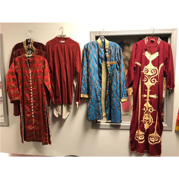 "Superhero Show" group of assorted Indian outfits (approx. 7 pieces)