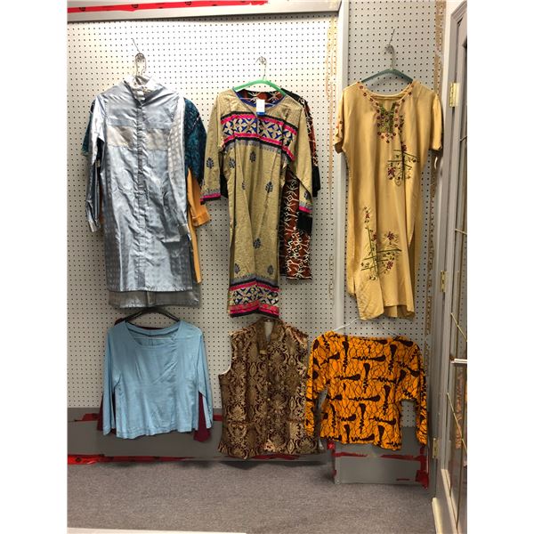 "Superhero Show" - group of assorted Indian and African outfits (approx. 9 pieces)