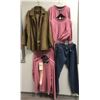 Image 1 : "Superhero Show" Season 5 ep 514 #13 Hero - includes 5 Ted Baker pink sweaters (size 4 each)/blue je