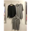 Image 1 : "Superhero Show" hero outfit - includes a black sleeve shirt/ Wings Horns grey sleeve shirt (2 piece