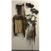 Image 1 : "Superhero Show" Spartacus Stunt outfit - includes brown shirt/leather belt/pair of leather scandals