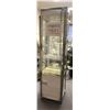 Image 2 : "Snowpiercer" New Eden industrial glass and metal fridge (Sanyo model SSR-250E), approx 70 inches ta