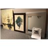 Image 1 : "Snowpiercer" 2nd Class Medical wall mirror and 2 paintings