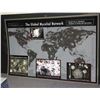 Image 1 : "Motherland Fort Salem" - The Global Mycelial Network map (approx 6 ft wide x 4 ft)