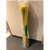 Image 1 : "Superhero Show" - Group of 3 studio props toy bats