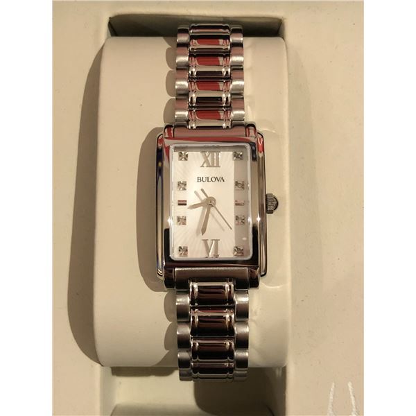 New Bulova lady's wrist watch (new and box)