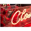 Image 2 : Closed hanging neon sign (good working order)