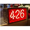 Image 1 : Vintage "426" neon sign and wooden box (good working order)