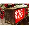 Image 2 : Vintage "426" neon sign and wooden box (good working order)