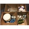 Image 1 : Group of assorted kitchenware - includes dinner plates set/glasses/cups etc.