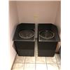 Image 1 : A pair of commercial bass woofers