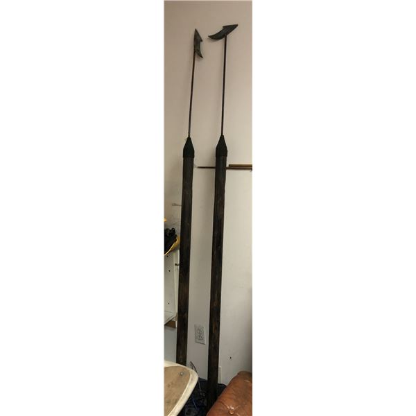 "Siren" - Pair of prop spear weapons