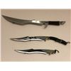 Image 1 : "Siren" - Group of 3 prop knives