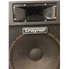 Image 3 : Large group of band speakers/table basis/light fixtures - includes 3 Traynor speakers and 1 Yorkvill