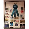 Image 3 : Large group of assorted framed car club card collectibles - dates back 2001