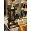 Image 2 : Large group of assorted collectible car club trophies and awards - includes Ford/Mustang association