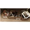 Image 1 : "Snowpiercer" - 4 boxes filled w/misc. set dec includes table clocks/decorative items etc.