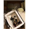 Image 2 : "Snowpiercer" - 4 boxes filled w/misc. set dec includes table clocks/decorative items etc.