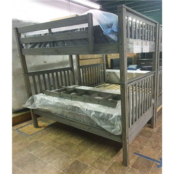 New Twin over Twin Bunk Bed - New in box (mattresses not included)