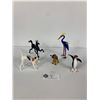 Image 1 : Nice Lot of Adorable Whimsical Glass Animals, Penguin,Elephant, Cat, Horse etc