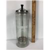 Image 2 : Vintage Barbicide Bottle for Barber Shop. Apporx 12" H