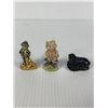 Image 10 : Nice Lot of Vintage Small Wade Figurines. Made Exclusively for Red Rose Tea in Canada. 1960's-70's