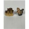 Image 10 : Nice Lot of Vintage Small Wade Figurines. Made Exclusively for Red Rose Tea in Canada. 1960's-70's