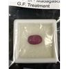 Image 2 : Natural Ruby 2.855ct 9.86 x 6.85 x 4.03mm Oval Cut- SI- Madagascar G.F. Treatment