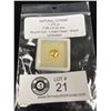 Image 1 : Natural Citrine 1.375 ct 7.94 x 4.22 mm Round Cut- Loupe Clean- Brazil Untreated