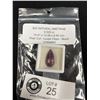 Image 1 : Big Natural Ametrine 9.555ct 19.41 x 10.08 x8.94 mm Pear Cut Loupe Clean- Brazil- Untreated