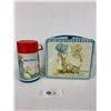 Image 1 : Vintage 1979 Aladdin Holly Hobbie Tin Lunch Kit with Thermos