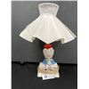 Image 1 : Vintage Child's Humpty Dumpty Lamp With Shade- Working Condition