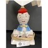 Image 3 : Vintage Child's Humpty Dumpty Lamp With Shade- Working Condition