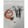 Image 1 : Vintage Medical Surgical Instruments & Stethescope