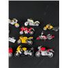 Image 3 : Lot of 12 Die Cast Motorcycles