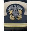 Image 2 : WWII USN US Navy Officers Cap