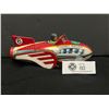 Image 2 : Vintae Rocket Racer Tin Toy Spaceship