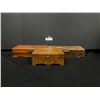 Image 1 : Antique and Vintage Wood Trinket Boxes