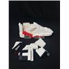 Image 2 : Imitation Mini Lego Sneakers - NETMAGNETISM SERIES 1 - Infrared VI 2017 Miniature Sneaker, Black and