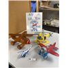 Image 1 : Lot of Toy Helicopters and a Book