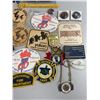 Image 2 : Miscellaneous Lot of Yukon and Northwest Territories Pins, Bottle Caps, Buttons Tokens Etc